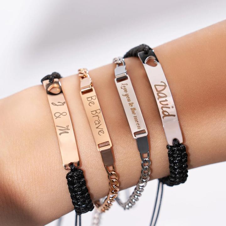Actual product image LaserPecker Metal necklace & bracelet package 40 pcs. (Stainless steel)