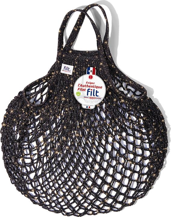 Image du produit Filt - Einkaufsnetz mit kurzen Henkel schwarz glänzend