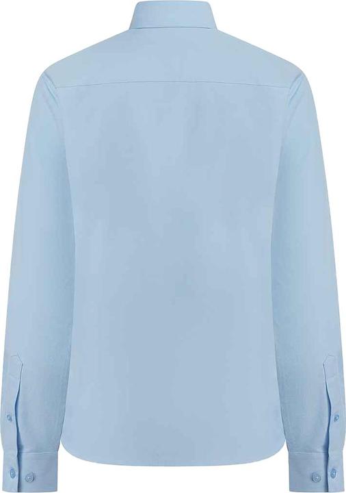Actual product image Henbury Womens/Ladies Cotton CoolPlus Long-Sleeved Formal Shirt (XL)