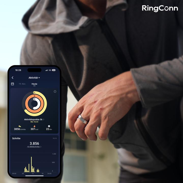 Productafbeelding RingConn Smart Ring (Gen2) (11, Black)