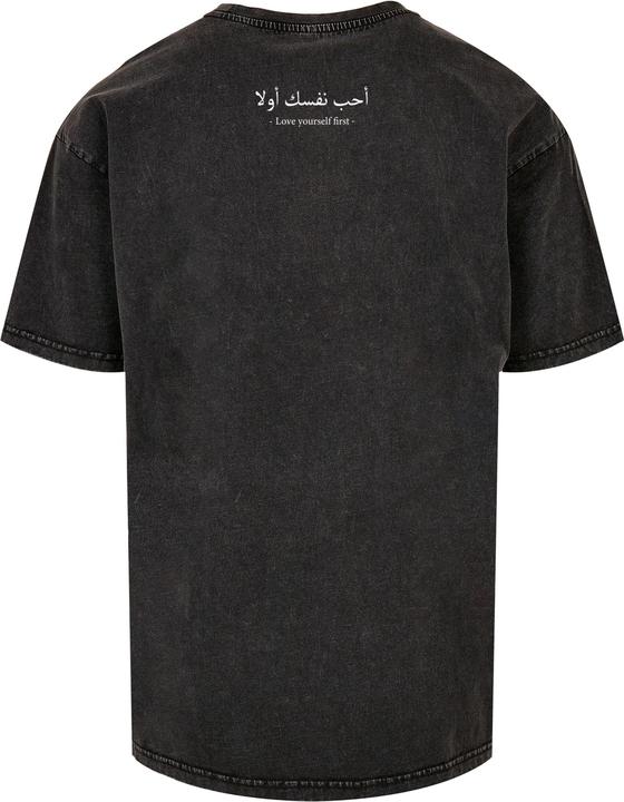 Image du produit Merchcode Love Yourself First Acid Washed Heavy Oversize Tee - 105781 (L)
