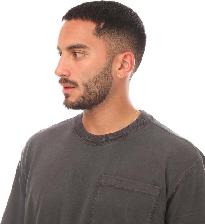 Actual product image Established Mens Washed Pocket T-Shirt (S)