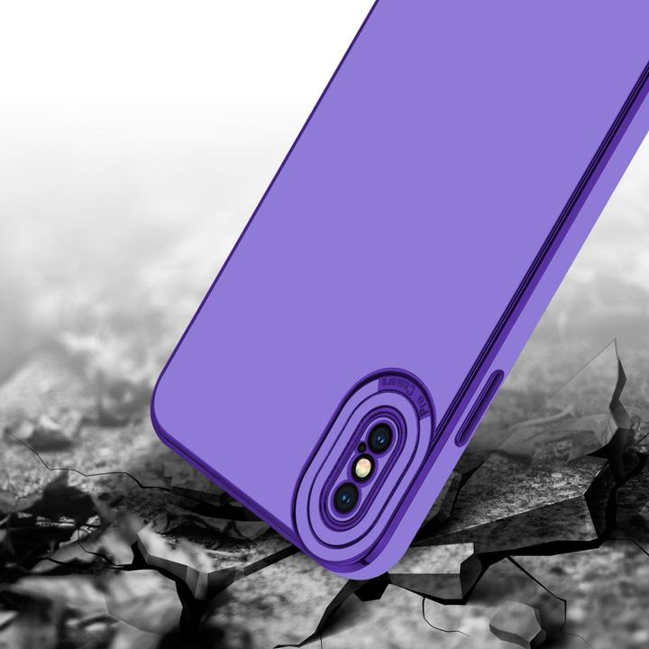 Produktbild Cadorabo TPU Hülle mit Kameraschutz für Apple iPhone X / XS (Apple iPhone X)