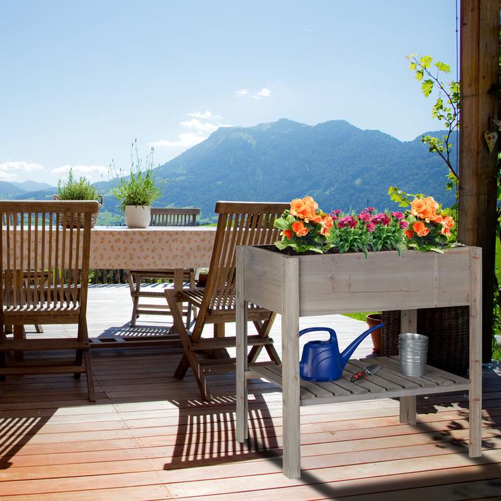 Actual product image Relaxdays Raised bed