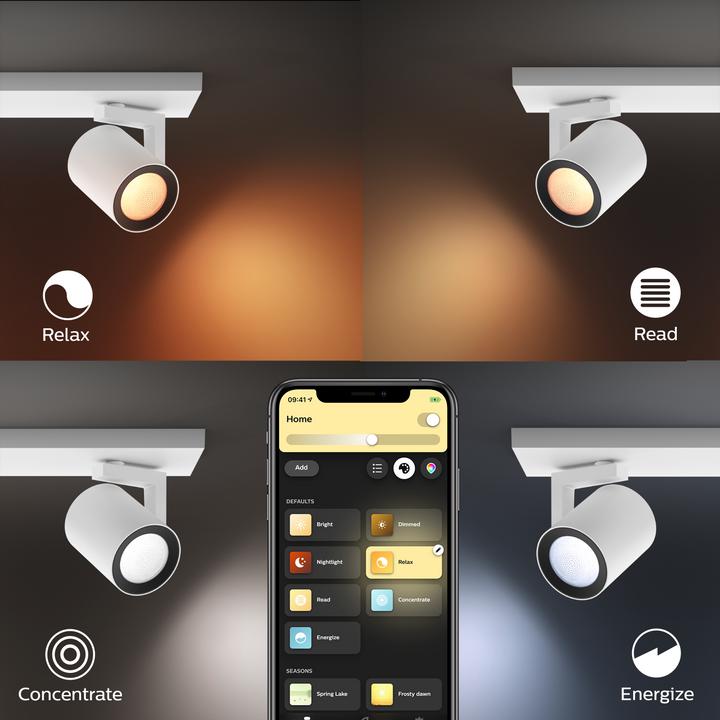 Image du produit Philips Hue Argenta Base BT (350 lm, GU10)