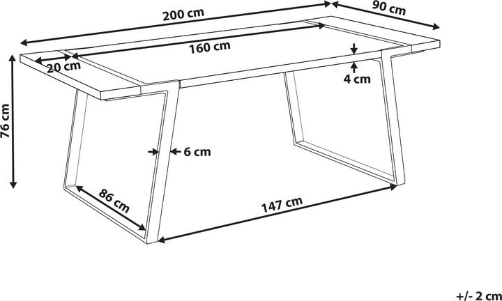 Actual product image Beliani Martynika