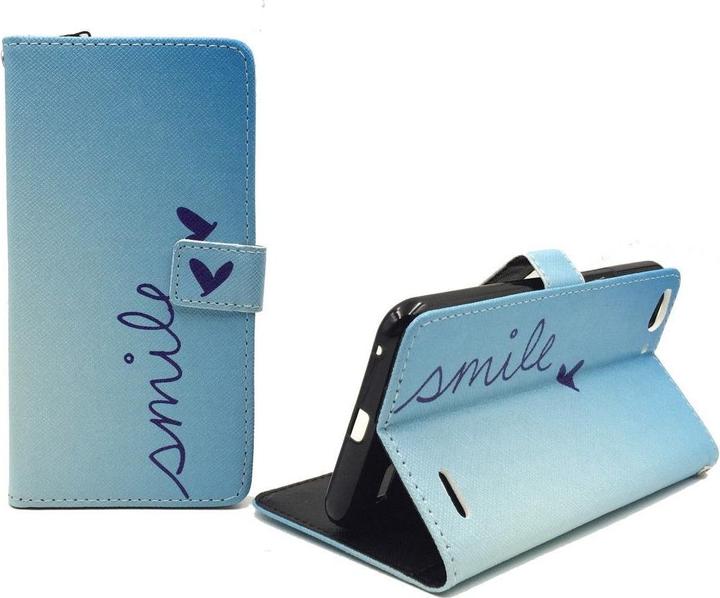 Produktbild König Design Schutz Handy Hülle für Vodafone Smart Ultra 6 Case Cover Tasche Wallet Etui Neu (Vodafone Smart Ultra 6)