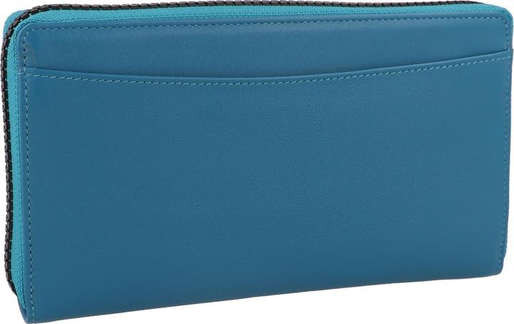 Actual product image Braun Büffel Capri wallet RFID protection leather 19 cm