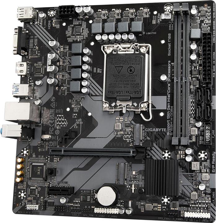 Produktbild Gigabyte B760M H DDR4 (LGA 1700, Intel B760 Express, mATX)