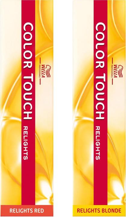 Actual product image Wella Color Touch Relights (Gold)