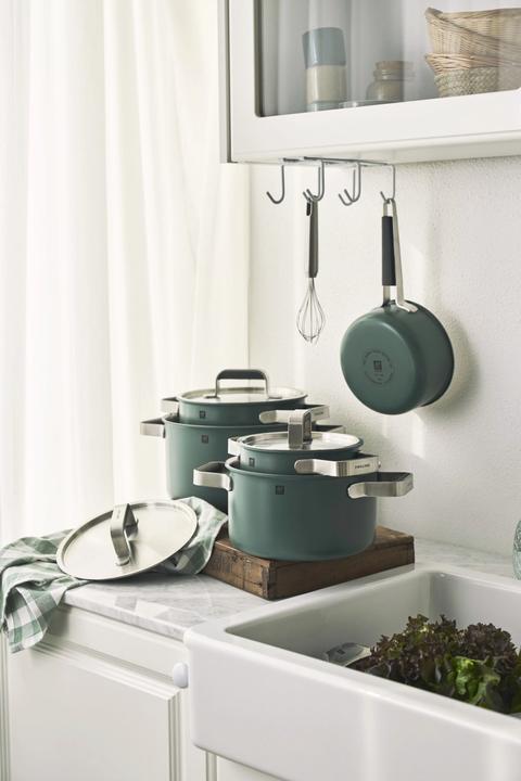Produktbild Zwilling Pure Kochgeschirrset (24 cm, Pfannenset + Topfset, Edelstahl)