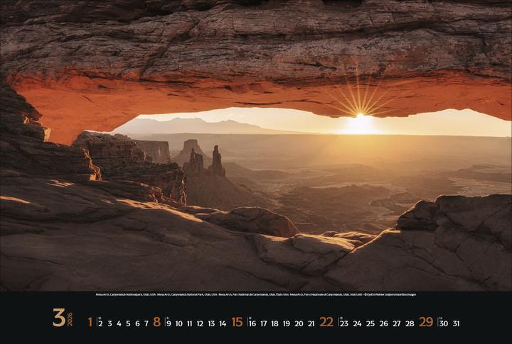 Produktbild Verlag Bildkalender Spirit of Earth 2026, Papierformat: Kein