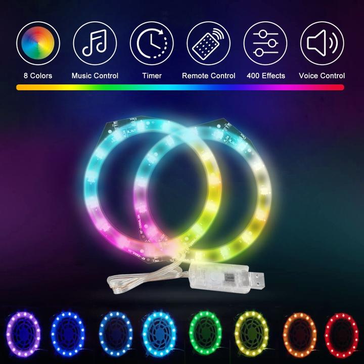Produktbild Ueli Express App gesteuertes Bluetooth RGB LED Licht für Playstation 5 (PS5)