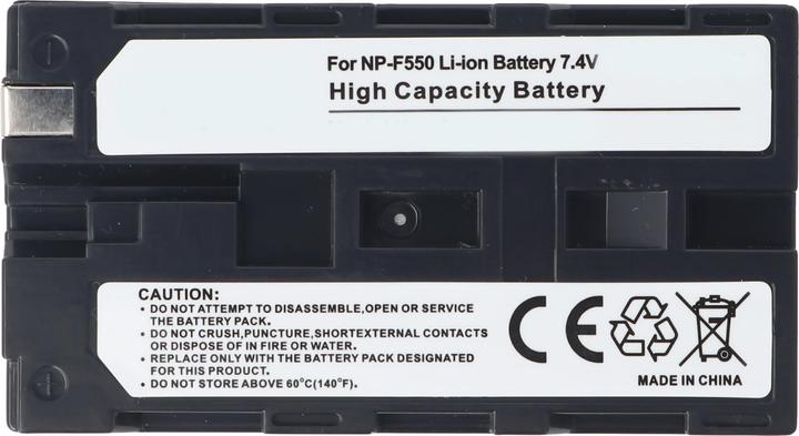 Actual product image AccuCell Battery Sony NP-F330, CCD-SC, CCD-TR, Sony NP-F330, Sony NP-F550, MBP-2S1PSD26