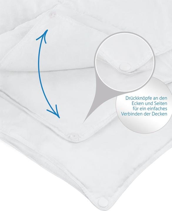 Actual product image Aspero Sommer Daunendecke Ystad (355 g, 200 x 200 cm)