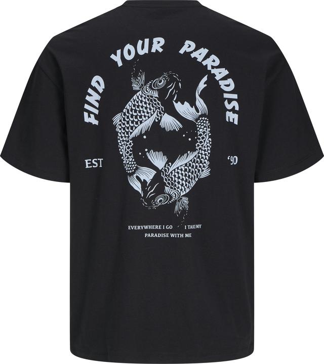 Actual product image Jack & Jones Jjcharge Printed Tee Ss Crew Neck Ln (L)