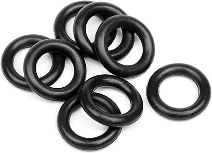 HPI O Ring 6x9.5x1.9mm (schwarz/8st)(savage 21)