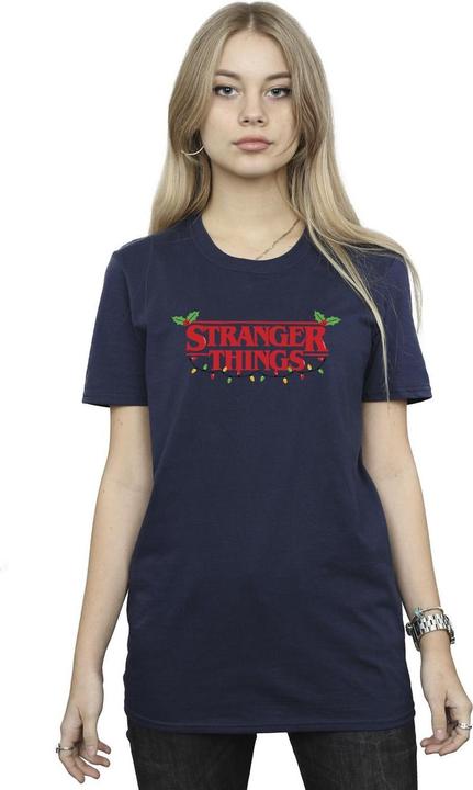Immagine prodotto Netflix Stranger Things Christmas Lights Maglietta Ampia Donna (L)