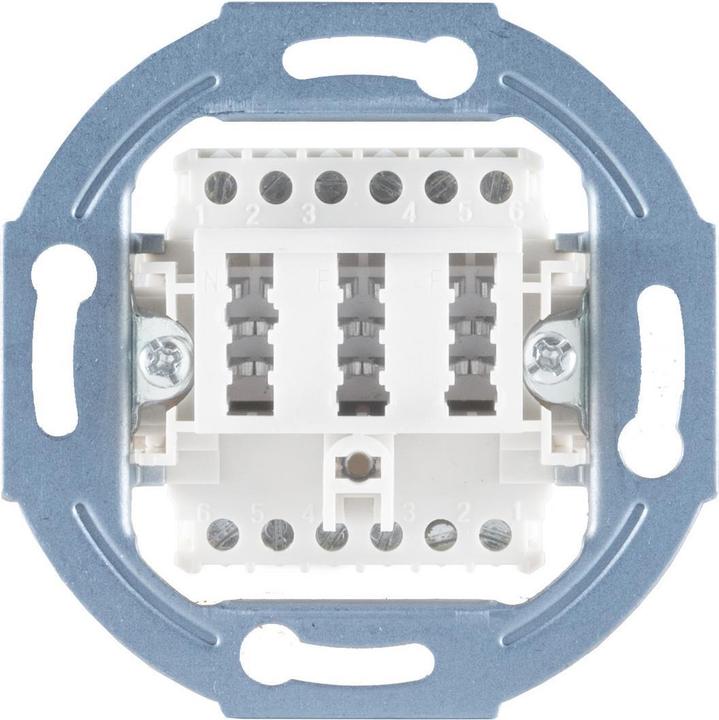Produktbild Shiverpeaks S/CONN maximum connectivity Telefonanschlussdose TAE NFN, ohne Abdeckung, reinweiß-RAL9010