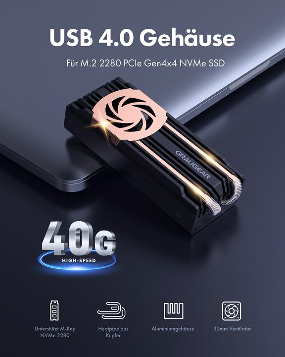 Actual product image Graugear G-M2U4-40G-F (M.2)