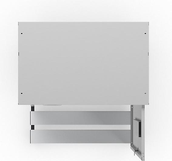 Actual product image Wolf Clothes locker with bench underneath (80 cm, 214 cm)