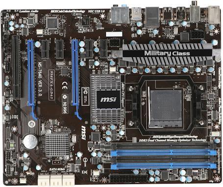 Actual product image MSI 990fxa-Gd65 (AM3+, AMD 990FX, ATX)
