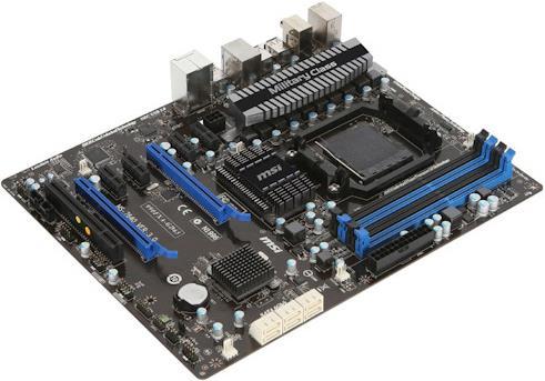 Actual product image MSI 990fxa-Gd65 (AM3+, AMD 990FX, ATX)
