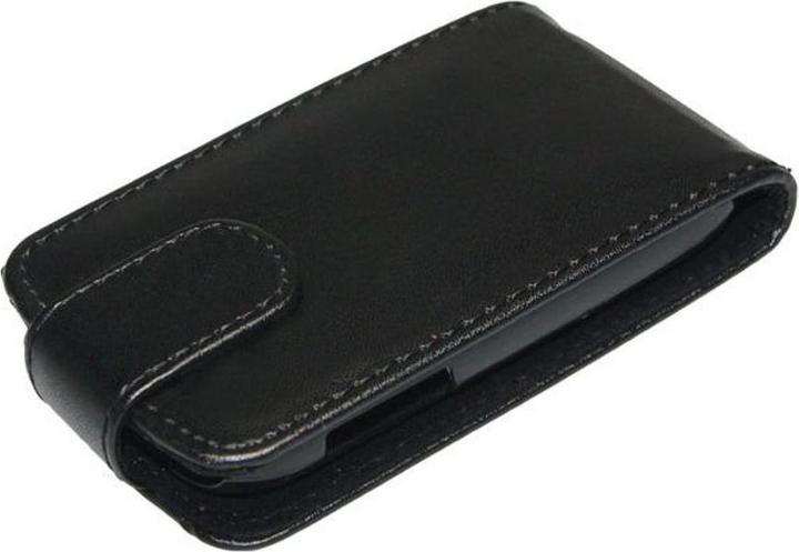 Produktbild König Design Handyhülle Tasche (Flip) für Samsung Galaxy Young S6310 schwarz (Samsung Galaxy Young S6310)