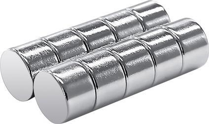 Produktbild Rs Pro Neodym Magnet, Scheibe, 6mm x 4mm