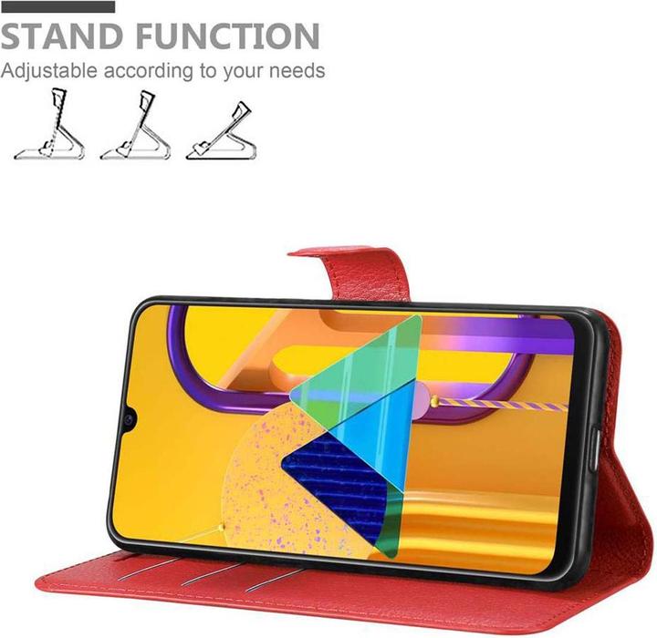 Actual product image Cadorabo Book with stand function cover (Samsung Galaxy M30s)
