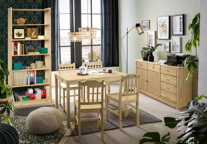 Actual product image Möbilia Chest of drawers (118 x 35 x 75 cm)