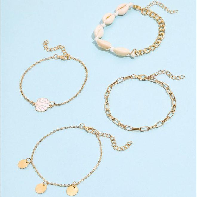 Actual product image MU Style Ariana Series Anklet (Metal)