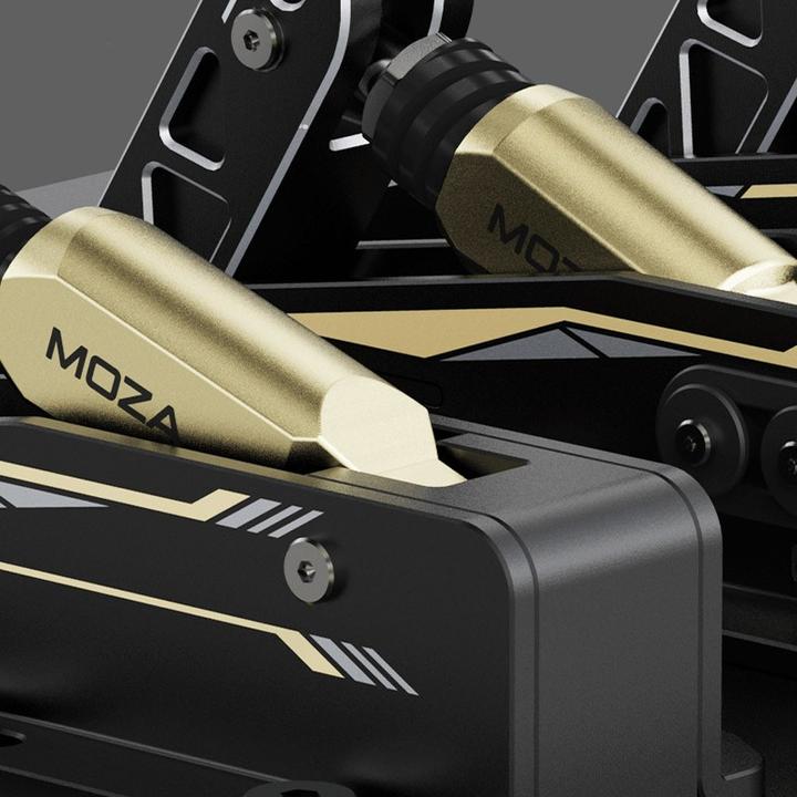Actual product image Moza CRP Premium Load-Cell Pedalset (PC)