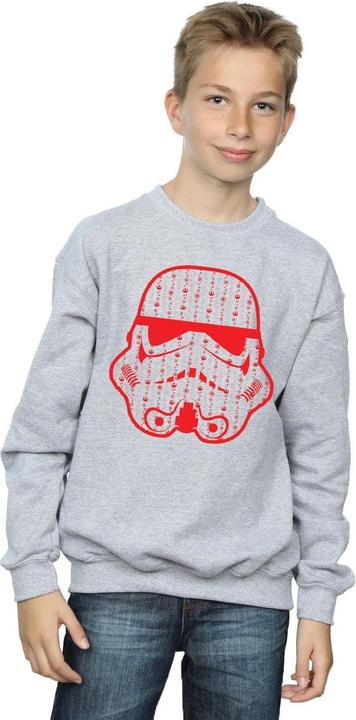 Immagine prodotto Star Wars Christmas Stormtrooper Helmet Felpa Ragazzi (140, 146)
