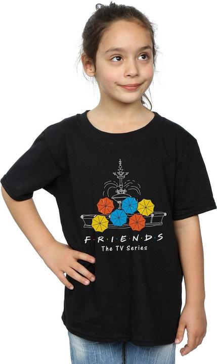 Immagine prodotto Friends Fountain And Umbrellas Maglietta Ragazze (152, 158)
