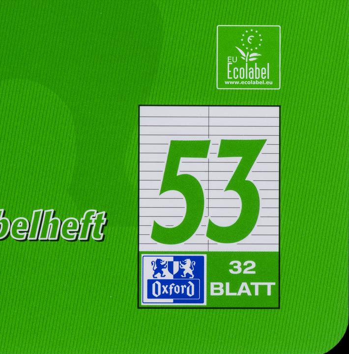 Produktbild Oxford Vokabelheft (A4, Liniert, Harter Einband)