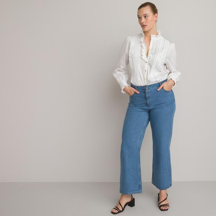 Image du produit La Redoute Collections Blouse Signature de style victorien (36)