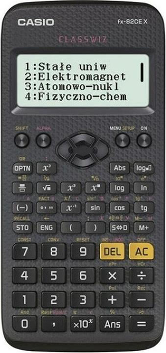 Image du produit Casio fx-82EX (Piles, Cellules solaires)