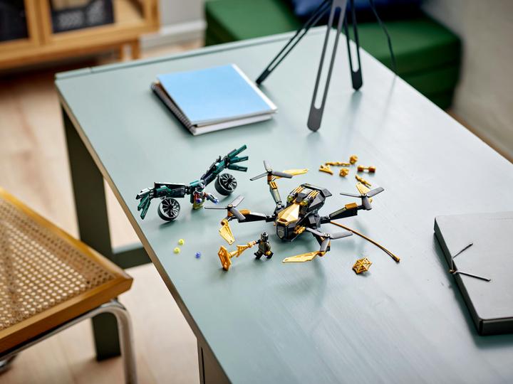 Actual product image LEGO Spider-Man's Drone Duel (76195, LEGO Marvel)
