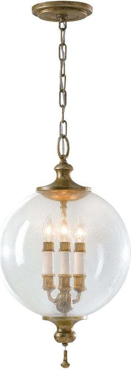 Produktbild Elstead Lighting Argento Hängeleuchte E14 3-fach Oxidiertes Blattsilber (E14)