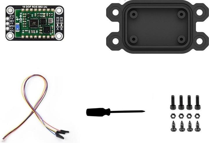 Actual product image WaveShare 10-axis ROS IMU sensor with ARM 32-bit DSP and BLE 5.3