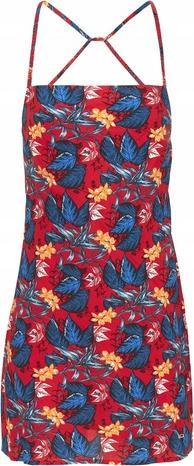 Image du produit Tommy Hilfiger Mini-robe TJW imprimée avec fronces dans le dos pour femme (XS)