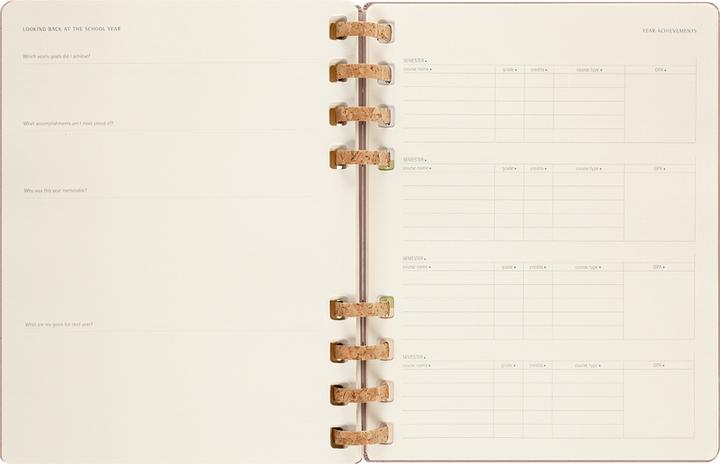 Produktbild Moleskine Studienplaner (20.4 x 25.2 x 2.5 cm, Englisch)