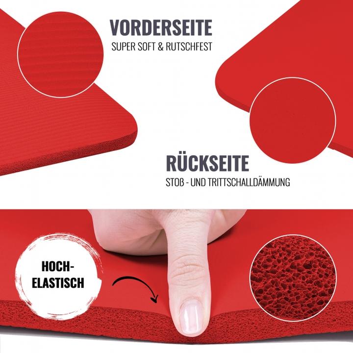 Actual product image Gorilla Sports Yoga mat (15 mm)