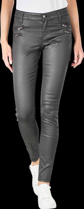 Actual product image MAC Jeans Zip Skinny Jeans Coated Black (W32/L30)
