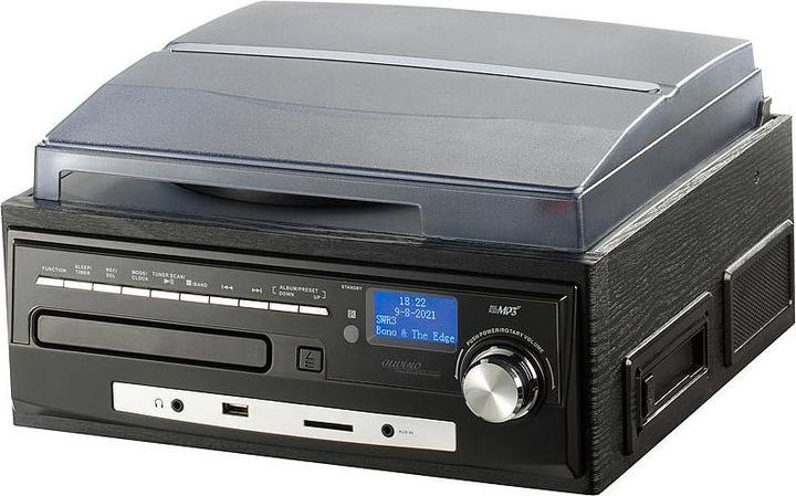 Produktbild Auvisio Kompakt Stereoanlage, Digitalisierer, DAB Digitalradio, Software