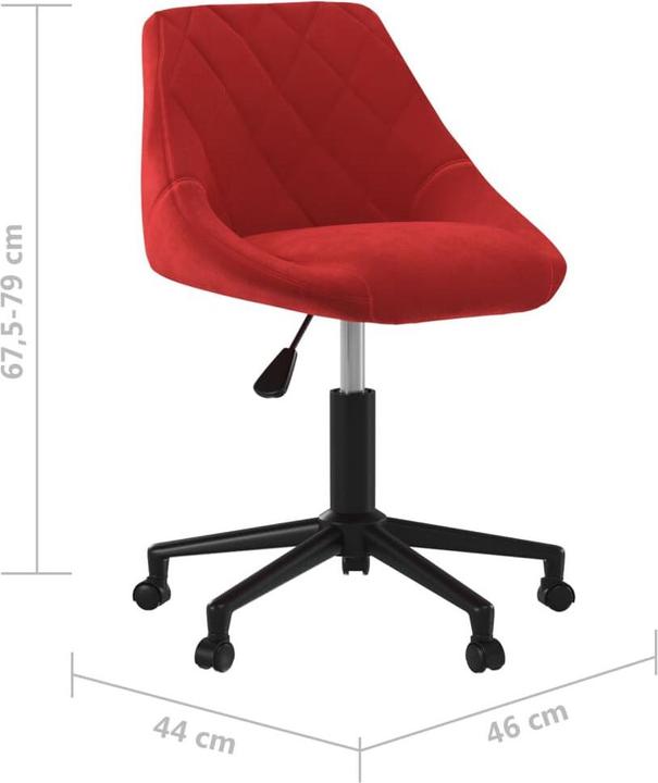 Immagine prodotto VidaXL Sedia da ufficio girevole