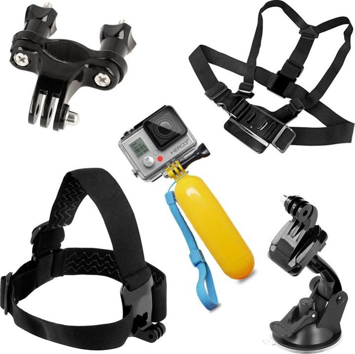 9-in-1-Zubehörset für GoPro HERO 4 3 3+ 2 1