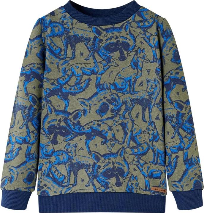 Produktbild VidaXL Kinder-Sweatshirt Khaki 92,Material: 100 % Baumwolle,Farbe (92)