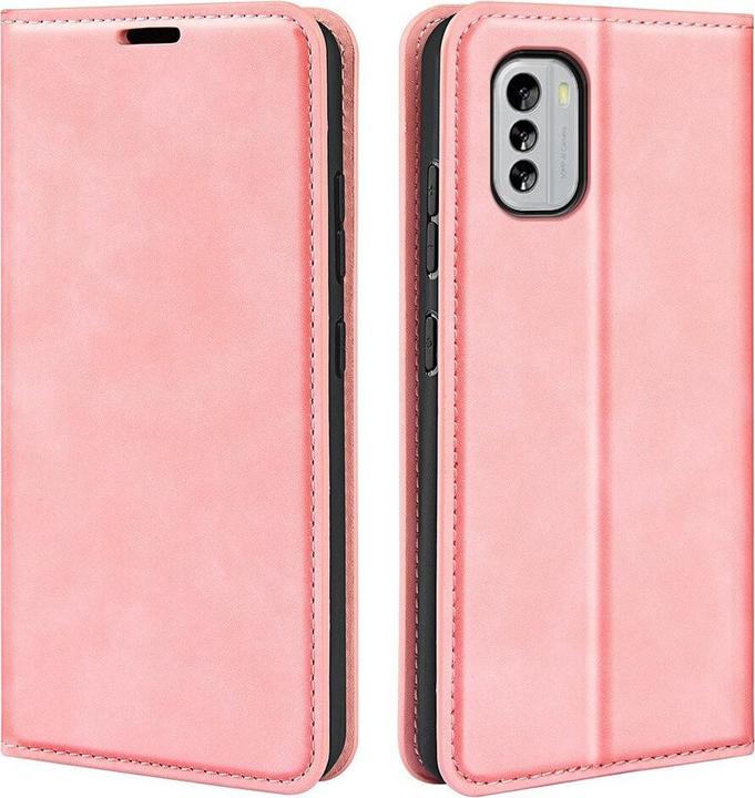 Actual product image Cover-Discount Nokia G60 - Stand Flip Case Cover pink (Nokia G60)